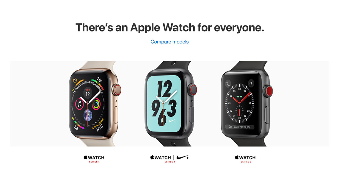 price of a series 4 apple watch