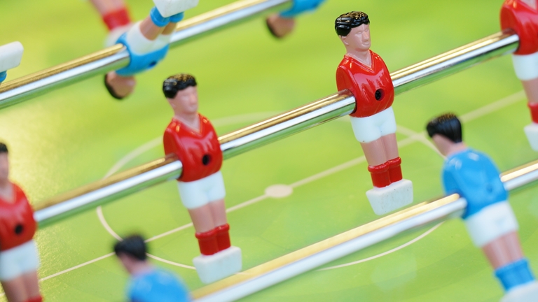 foosball table