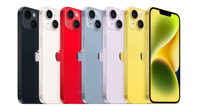 iphone 14 in different colours