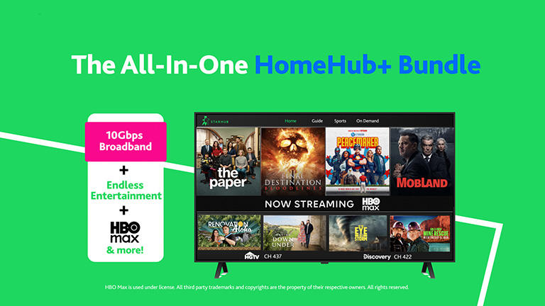 Homehub+ Bundle HBO Max