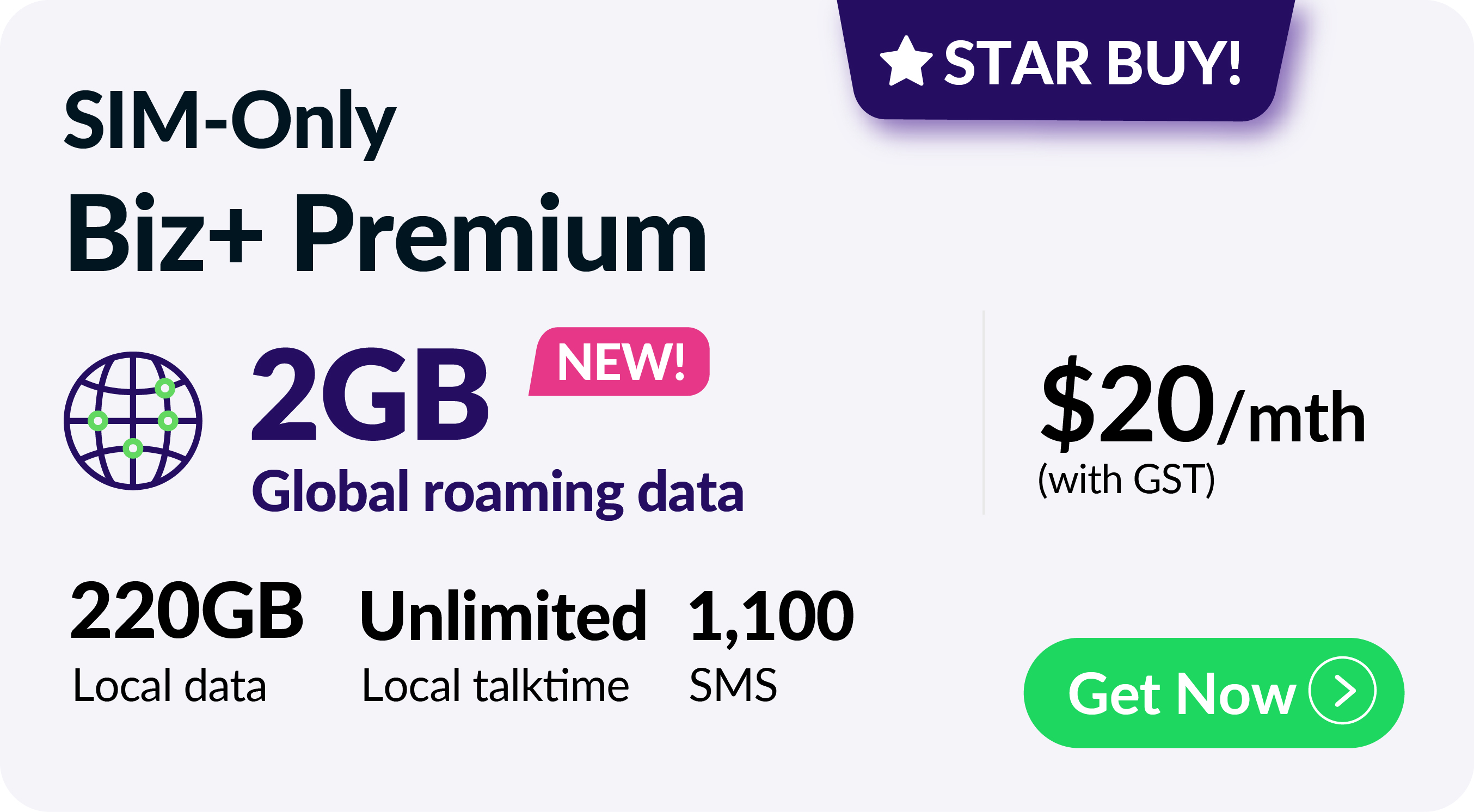 SIM-Only Biz+ Value Mobile Plan Promotion