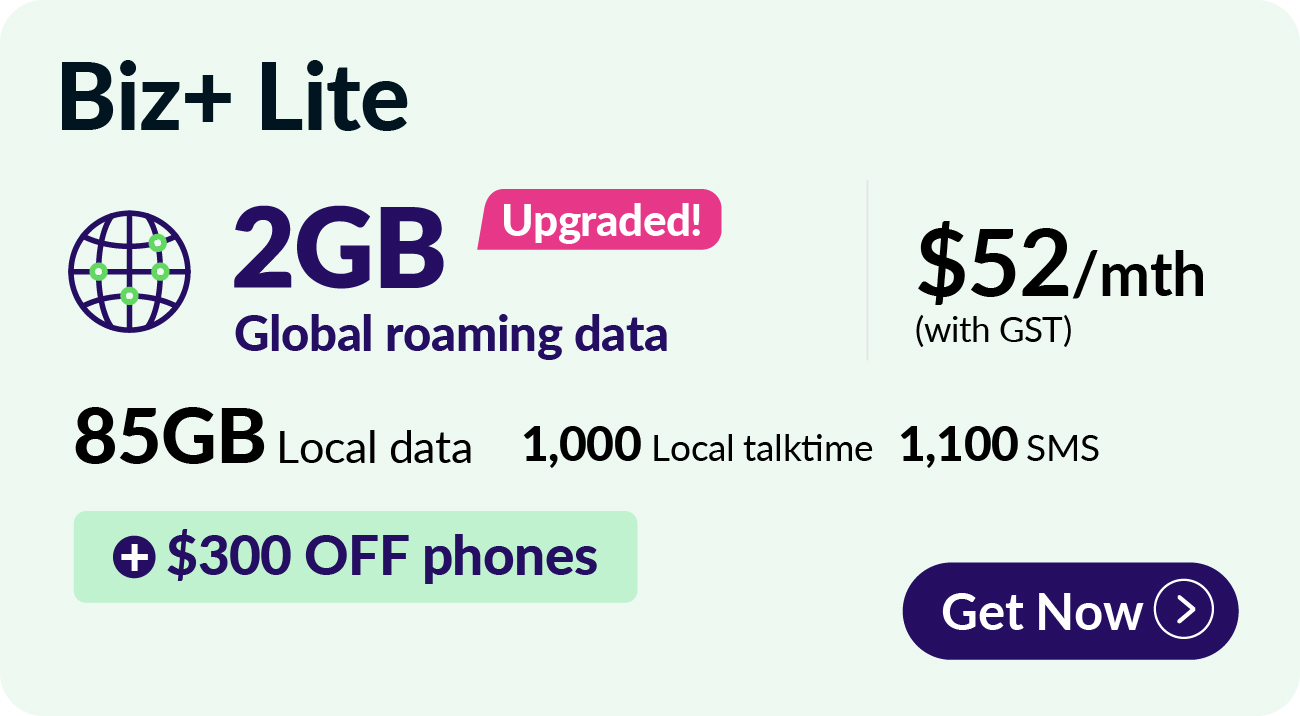 Biz+ Lite Mobile Plan Promotion
