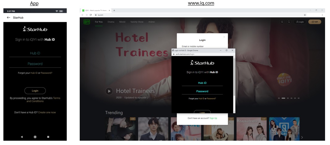 Access iQiyi - Step 3 Access iQiyi - Step 3