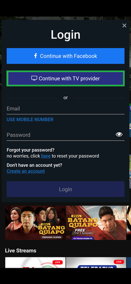 Activate iWantTFC_TV_provider Activate iWantTFC_TV_provider