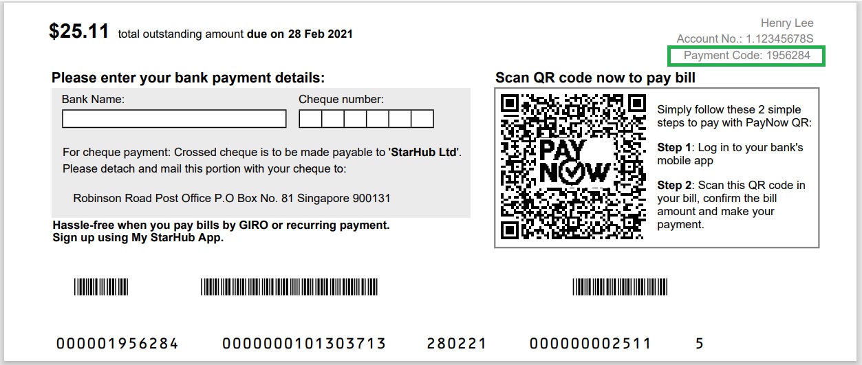 PayNow QR Code