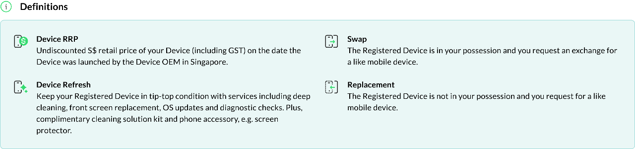 SmartSupport terms definition
