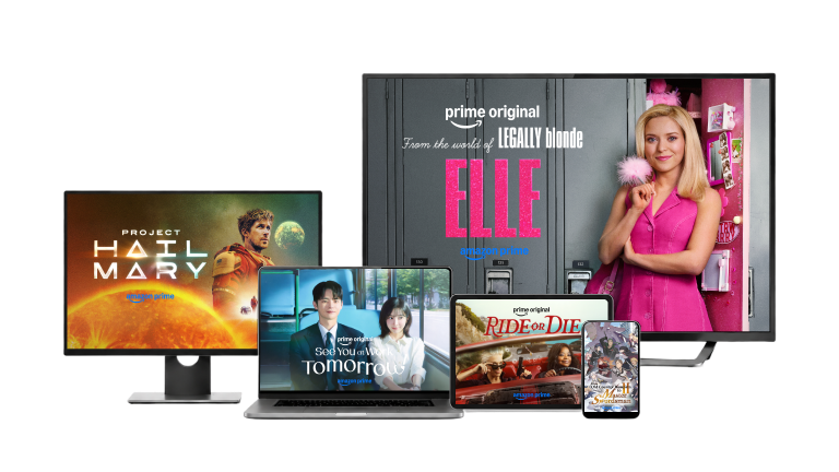 Amazon Prime shows shown on multiple screens